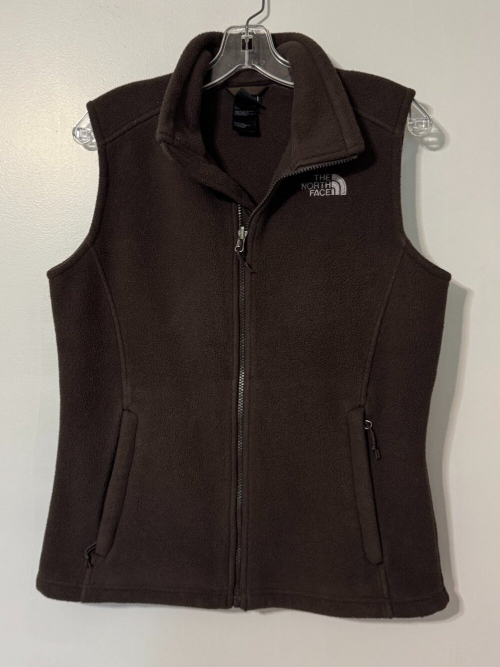 THE NORTH FACE Chocolate Brown Fleece Vest